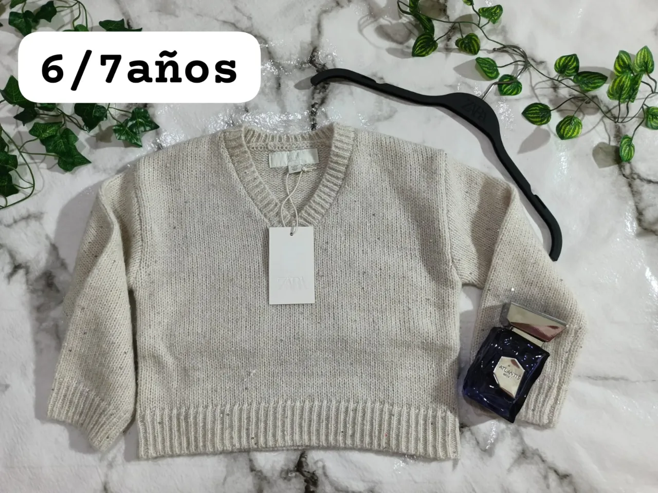 Sweater de cuello redondo Zara · Talle 6 años / 116 cm