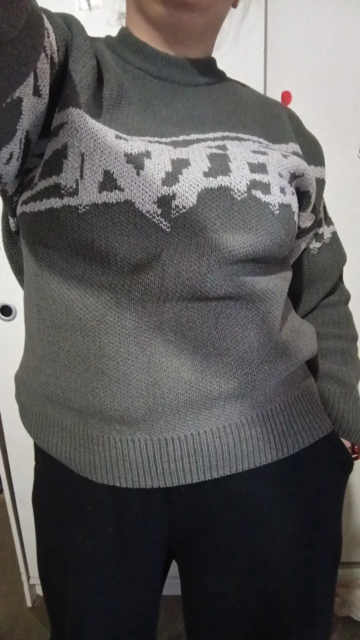 Sweater de cuello redondo Zara - imagen 5