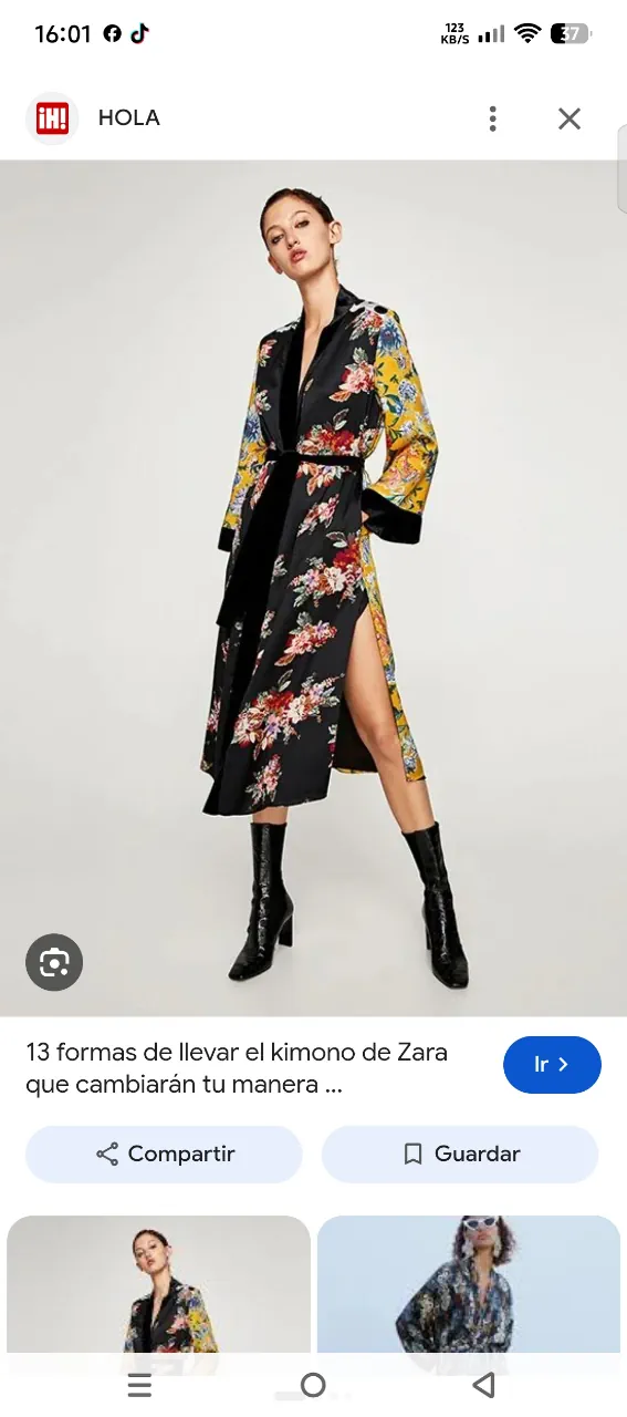 Kimono Zara - imagen 1