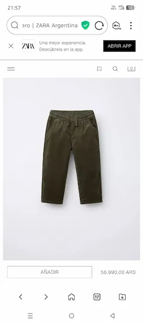 Zara · Talle 18–24 meses / 86 cm