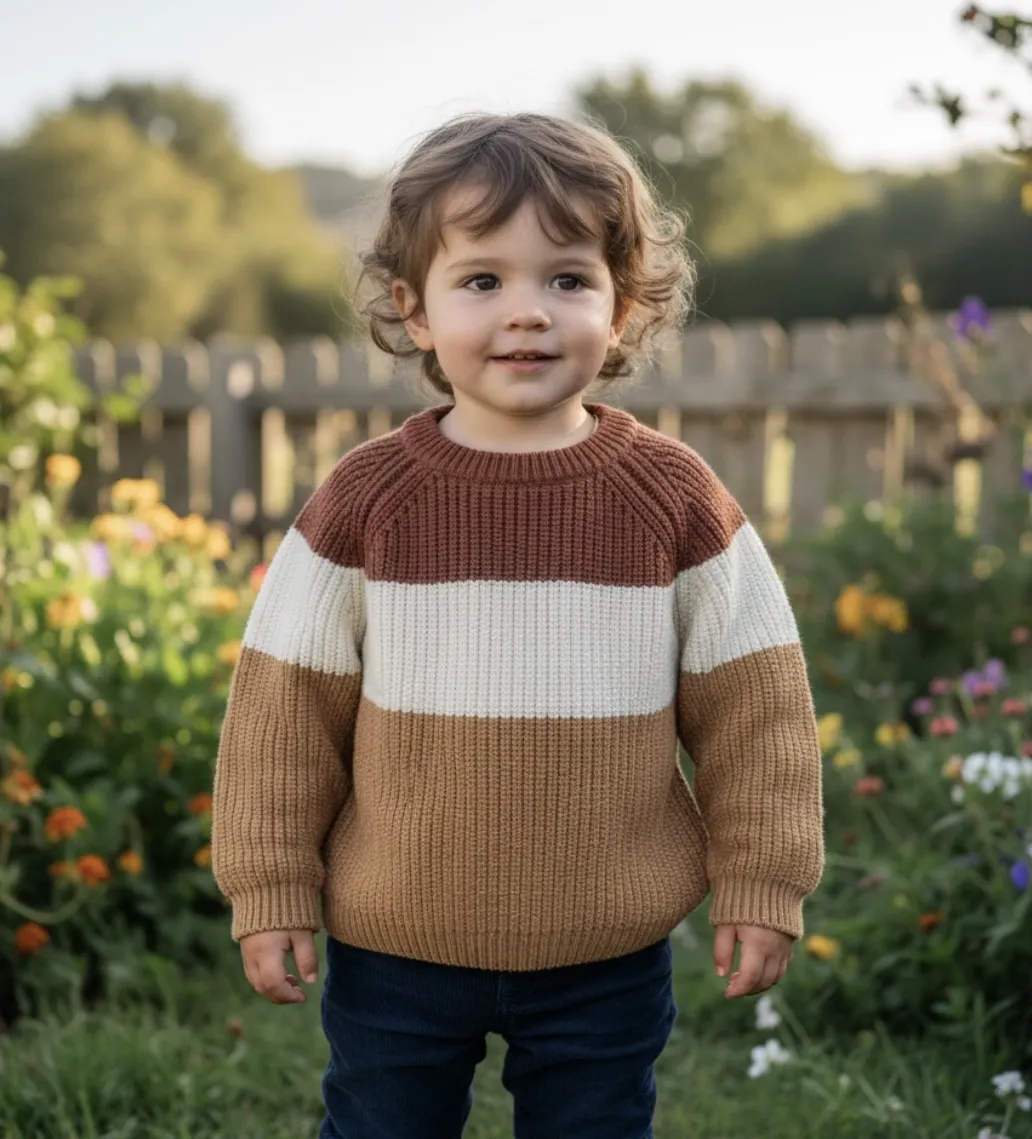 Sweater de cuello redondo Zara · Talle 18–24 meses / 86 cm