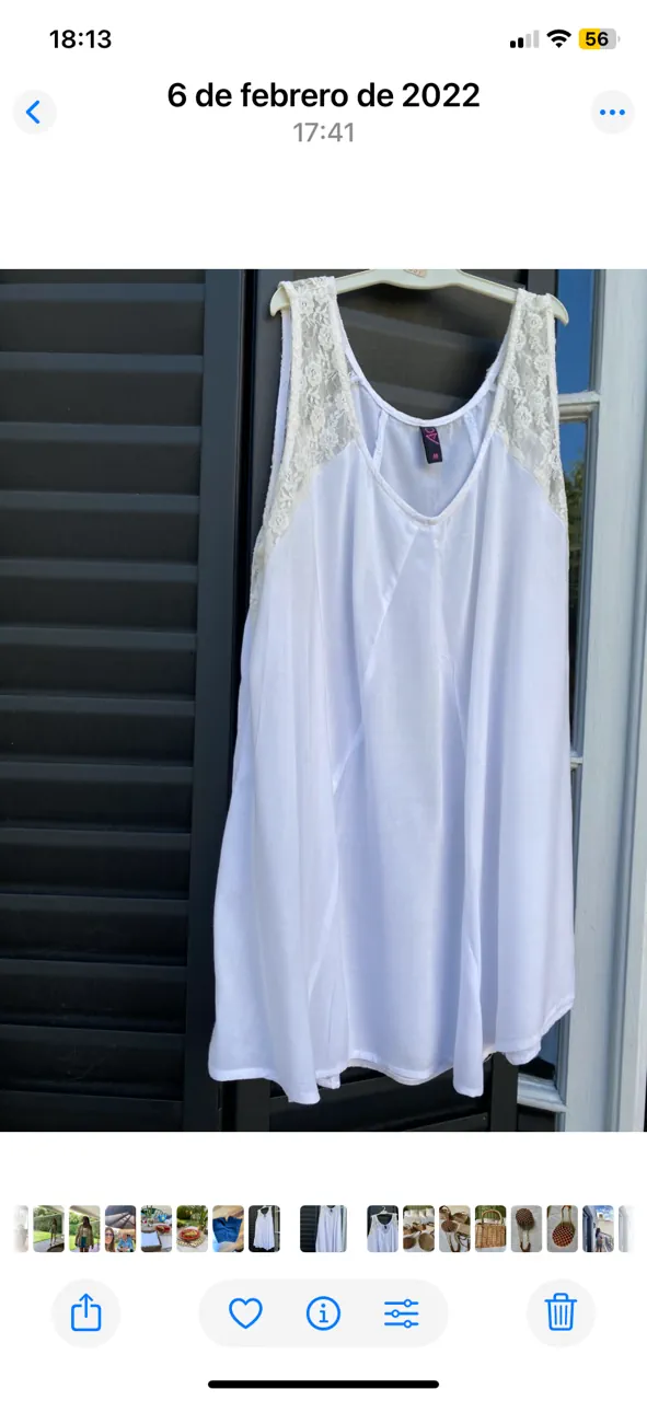 Musculosa importada · Talle M