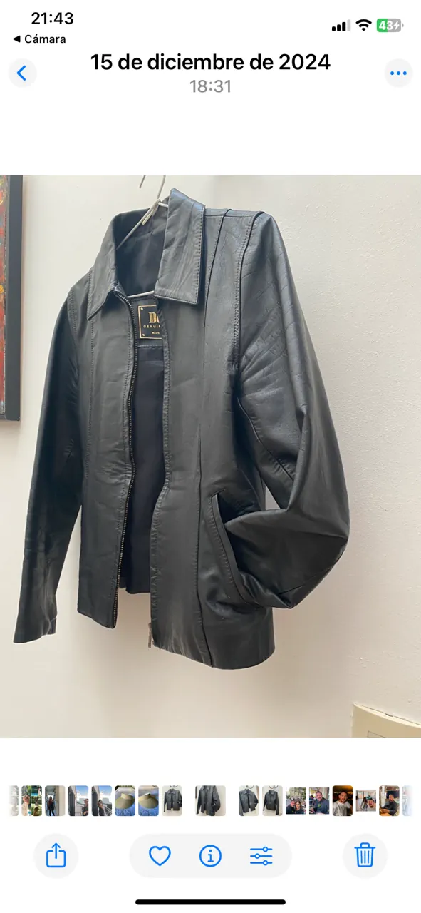 Campera Cuero argentino - imagen 1