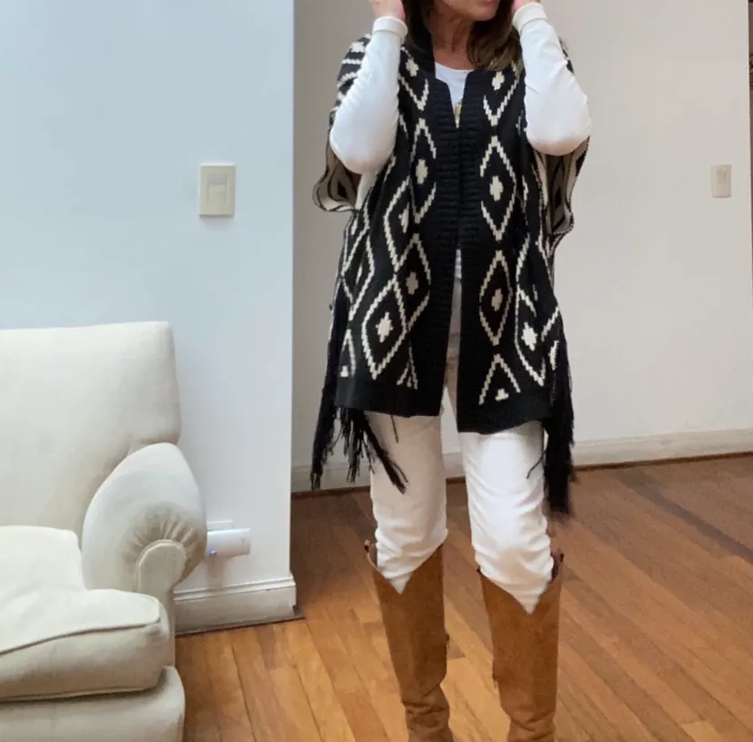 Poncho Ruana poncho importado - imagen 1