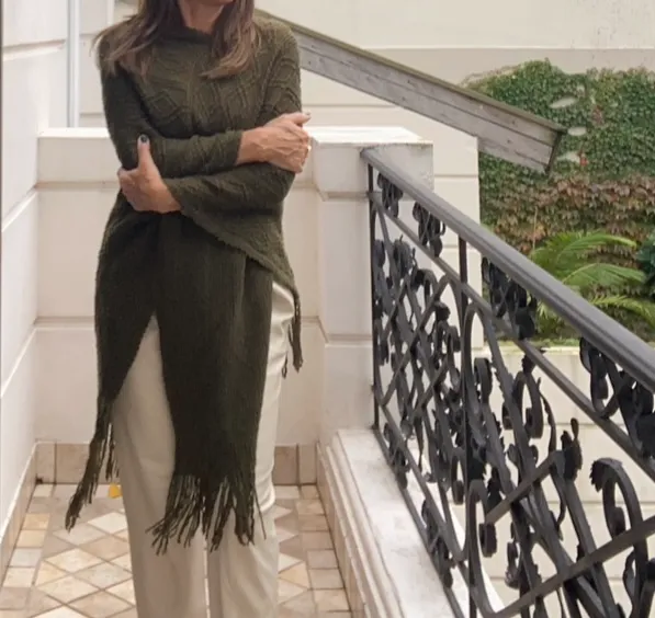 Poncho Ruana poncho importado - imagen 1