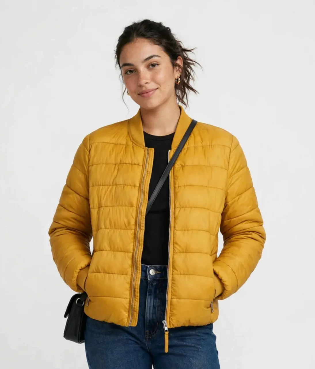 Campera Bershka · Talle L