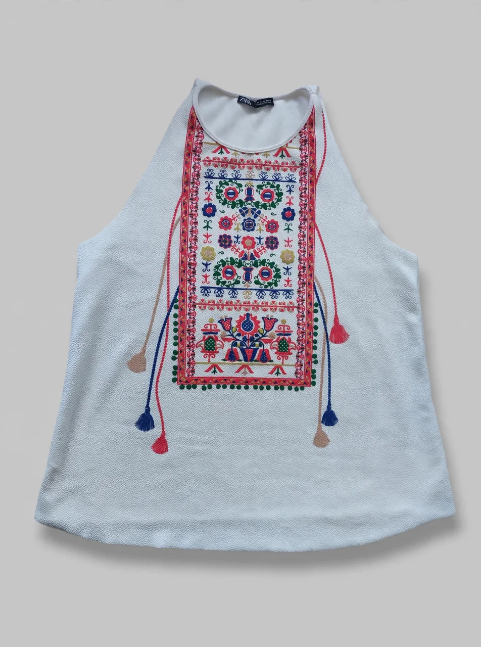 Musculosa Zara · Talle M