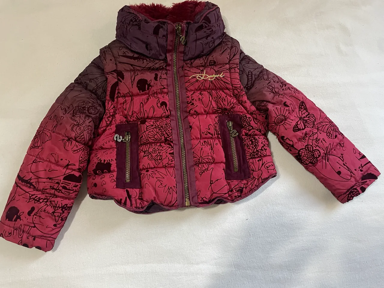 Campera Desigual · Talle 3 años / 98 cm