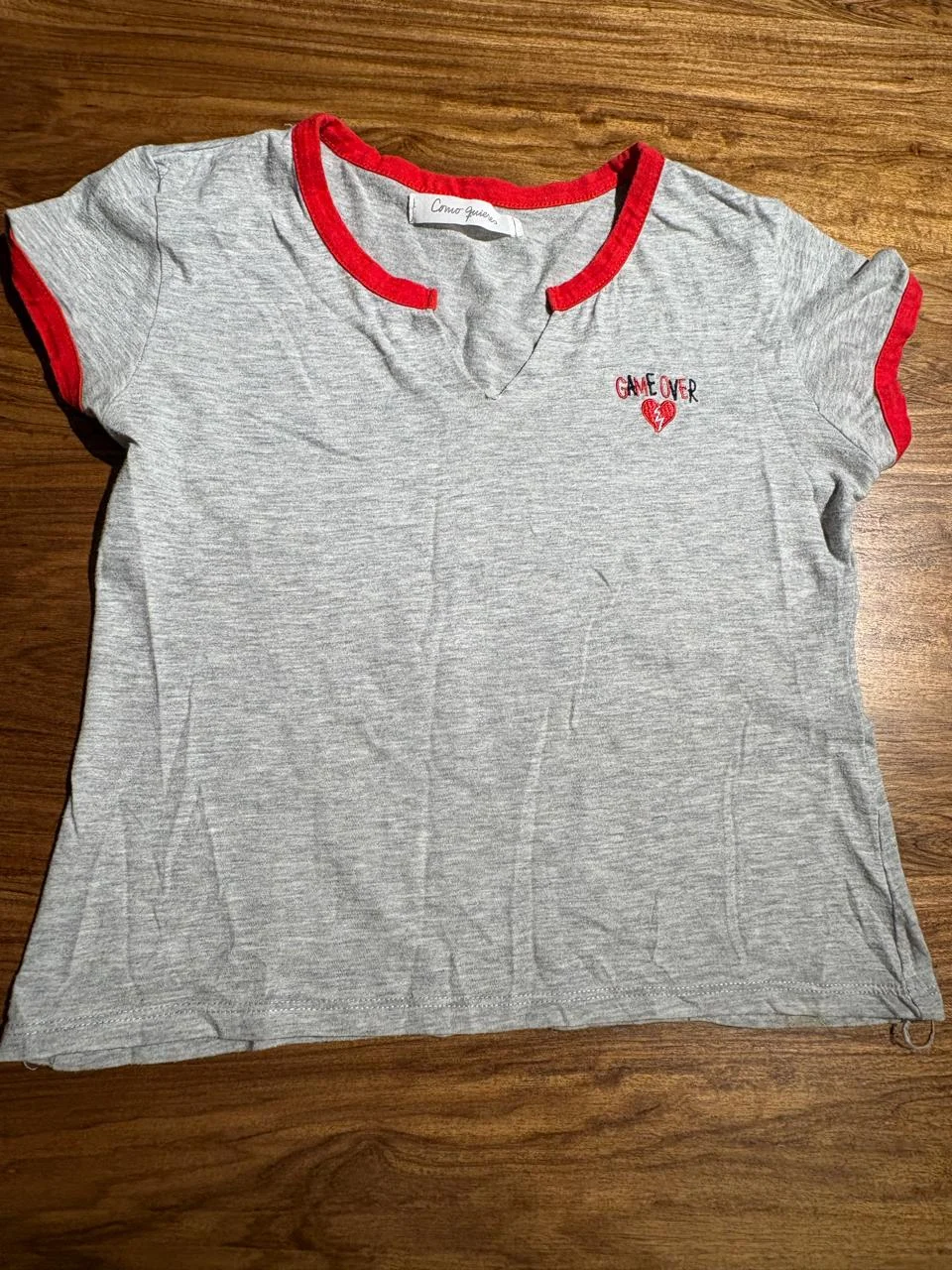 Remera Como Quieres · Talle 12 años / 152 cm