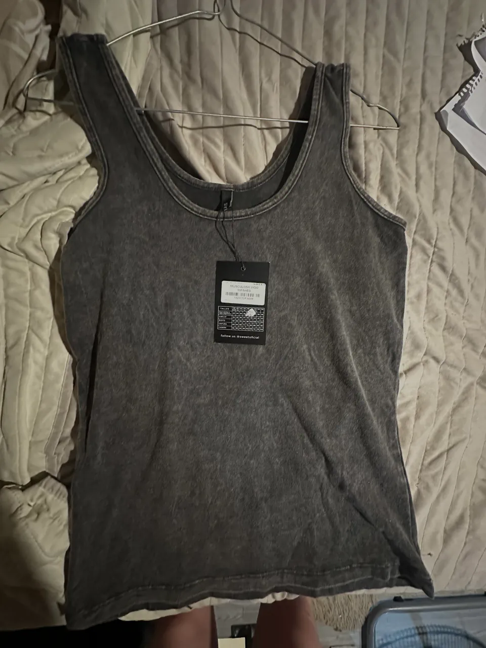 Musculosa Sweet · Talle M