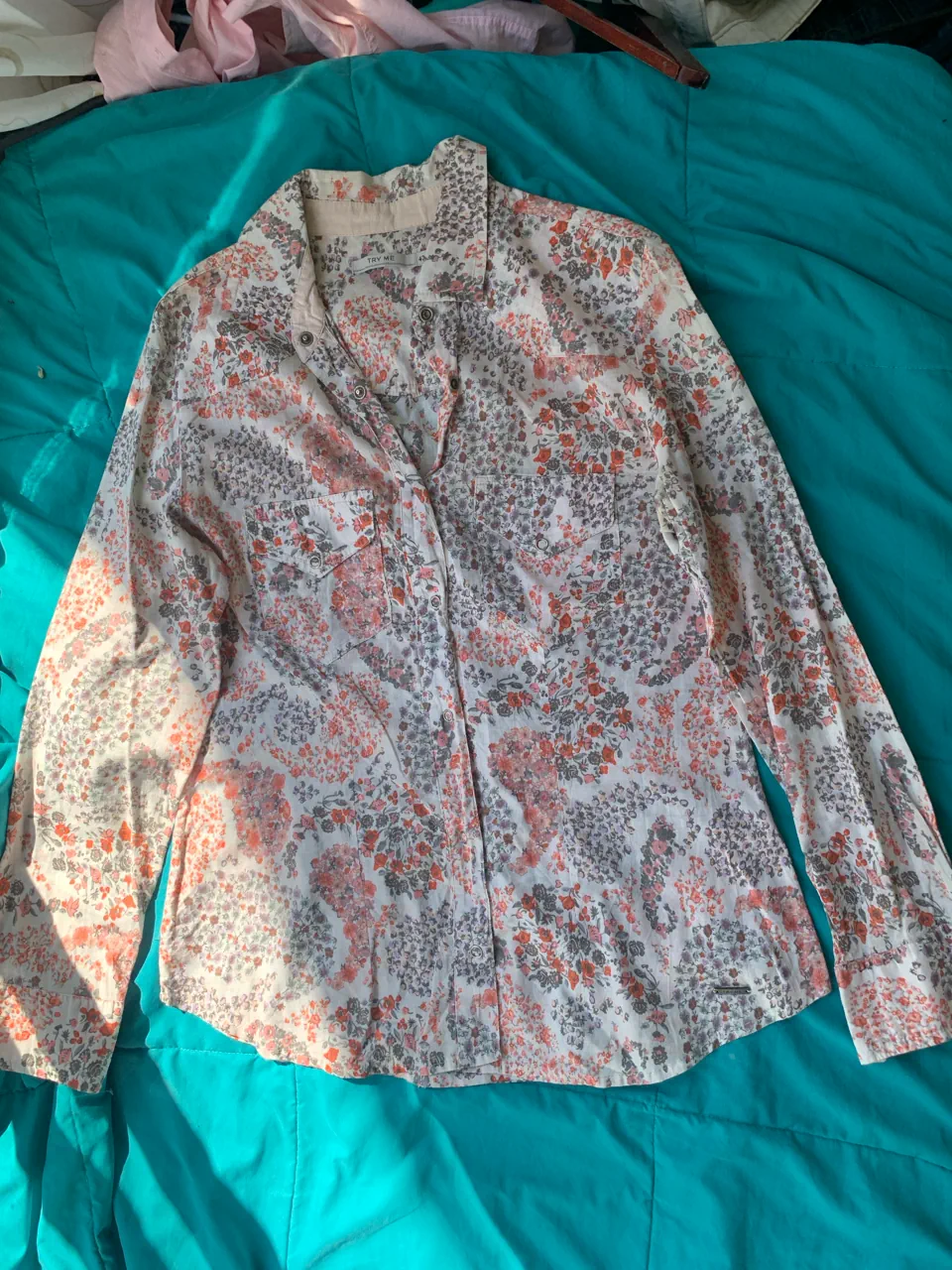 Camisa Try Me · Talle L