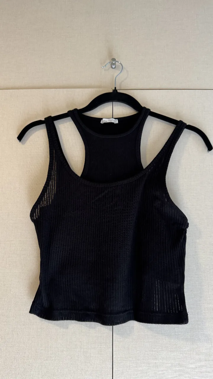 Musculosa Bershka · Talle S