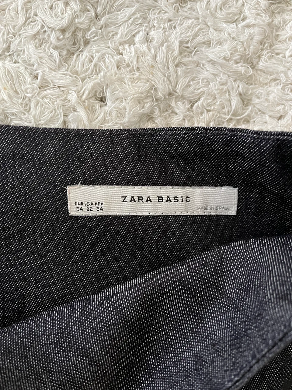 Minifalda Zara · Talle M