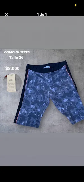 Como Quieres · Talle US 36