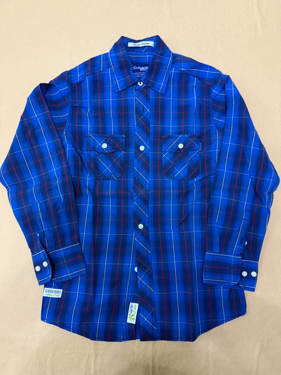 Camisa manga larga Kevingston · Talle 10 años / 140 cm