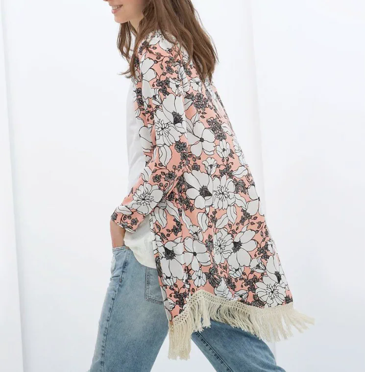 Kimono Zara · Talle S