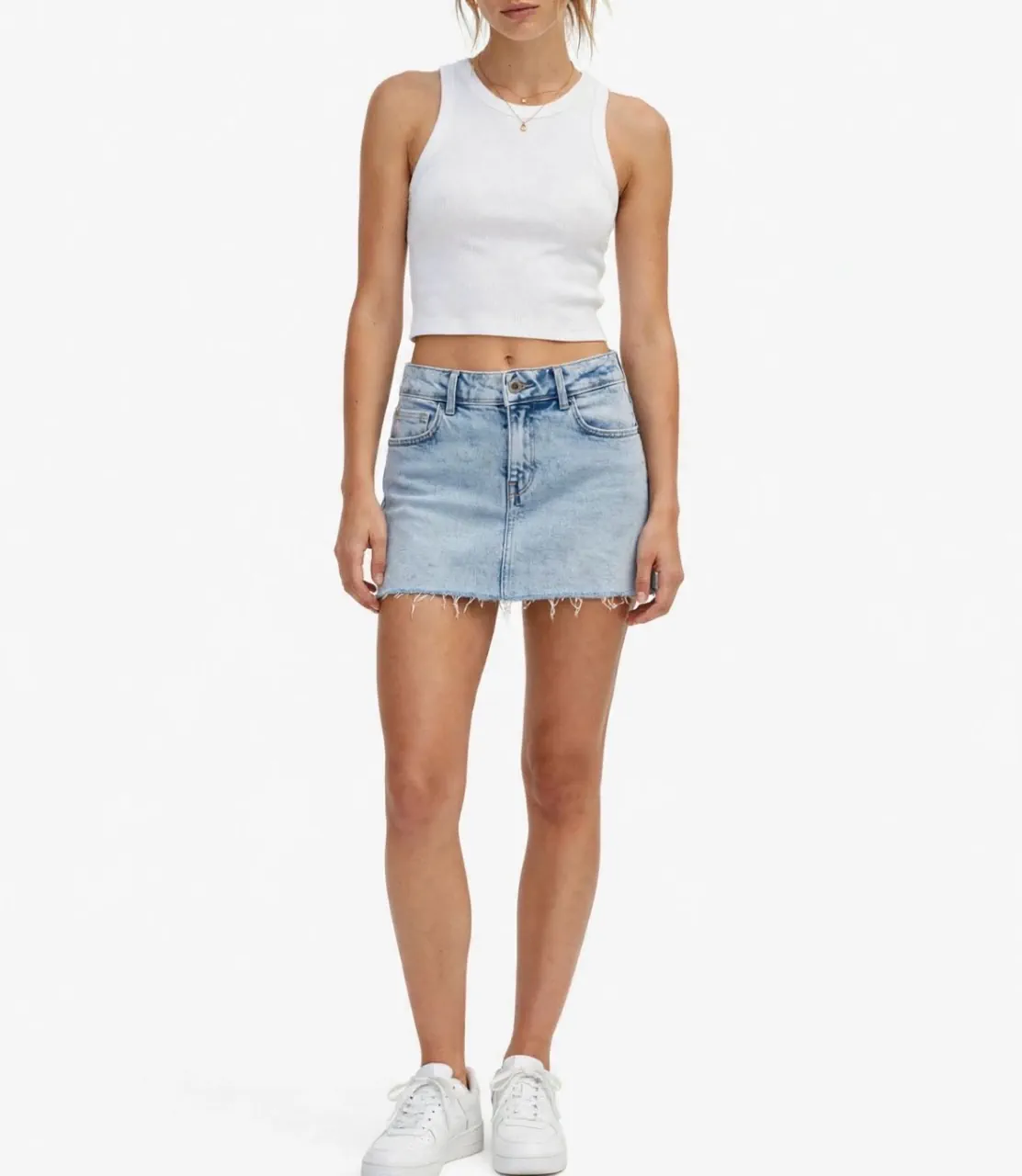 Minifalda Bershka · Talle S