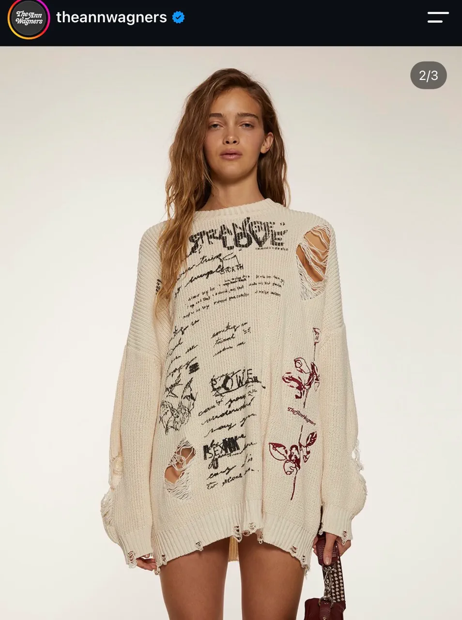 Sweater The Ann Wagners · Talle único