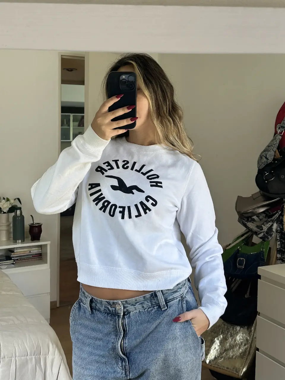 Buzo Hollister · Talle M