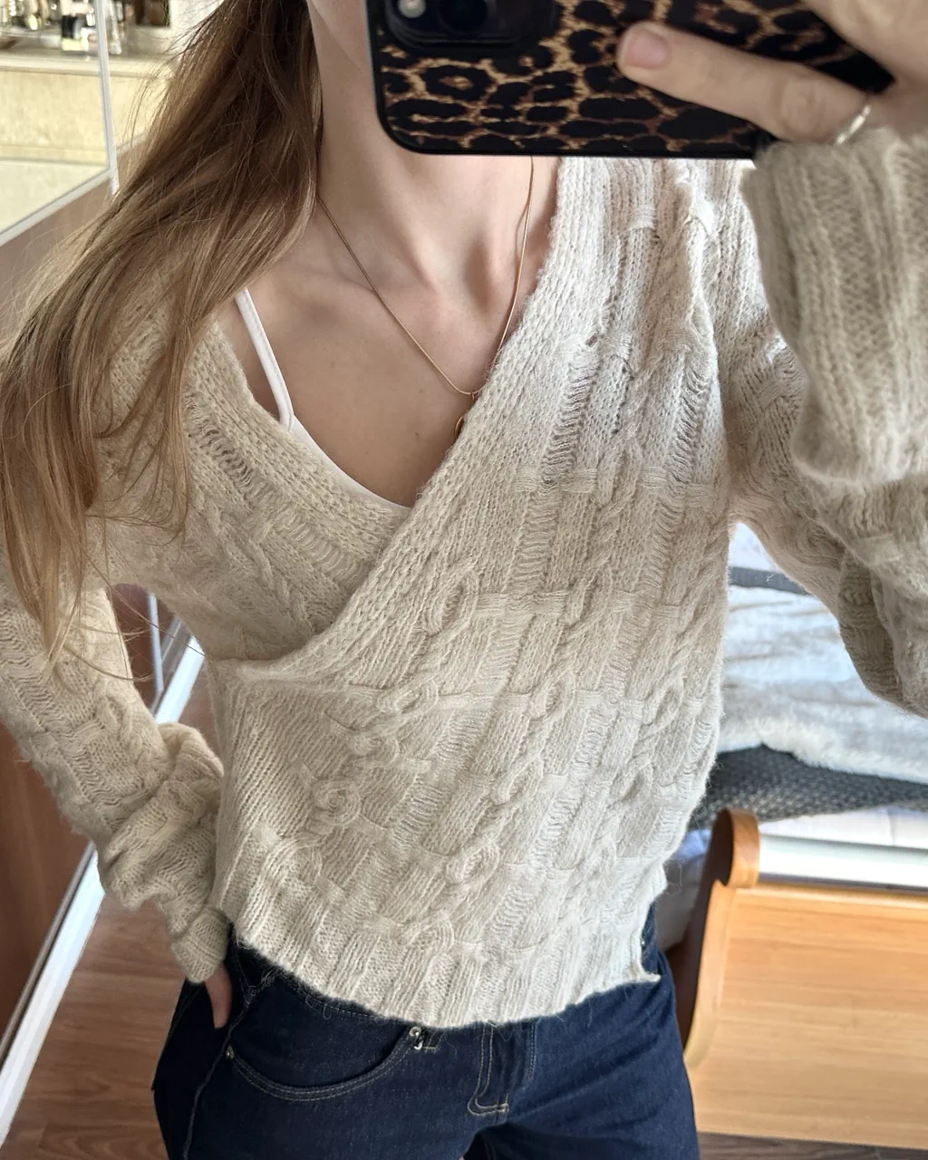 Sweater Zara · Talle L