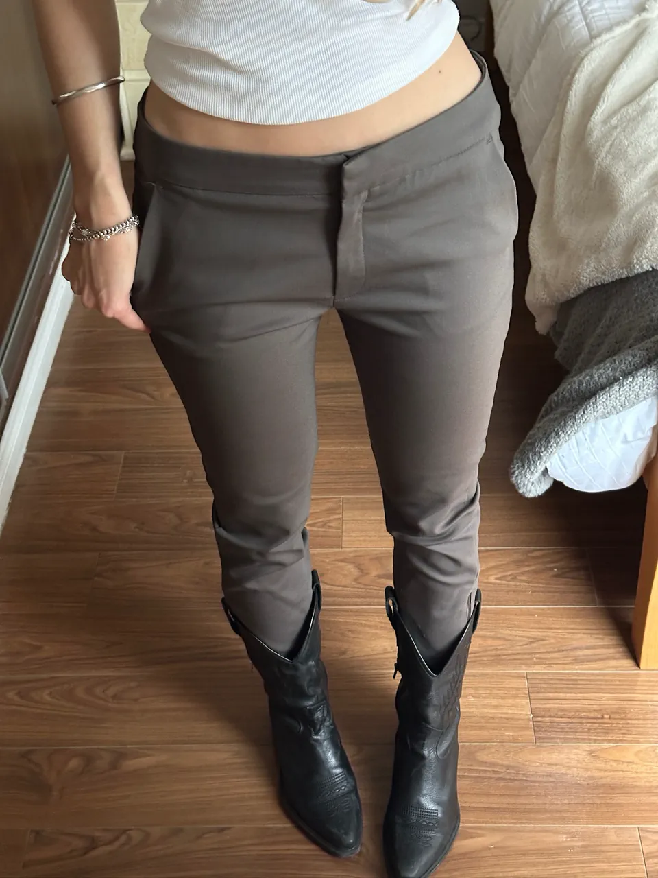 Pantalón Mango · Talle EU 36
