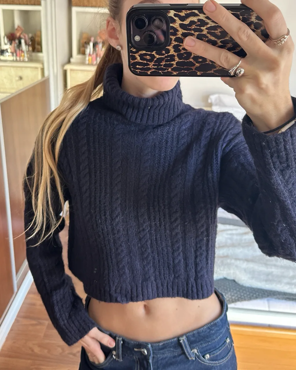 Polera Stradivarius · Talle S