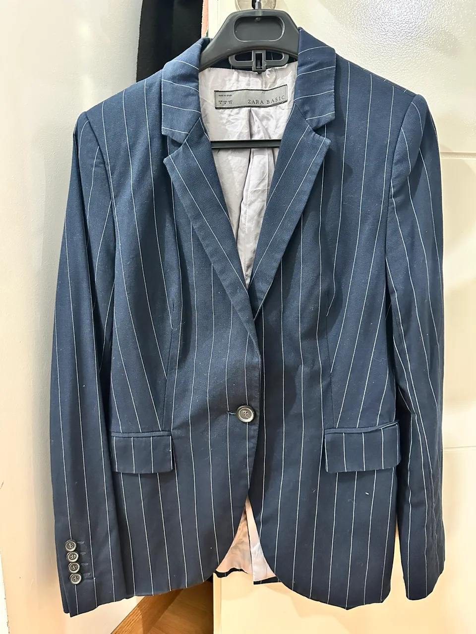 Blazer Zara Basic · Talle M