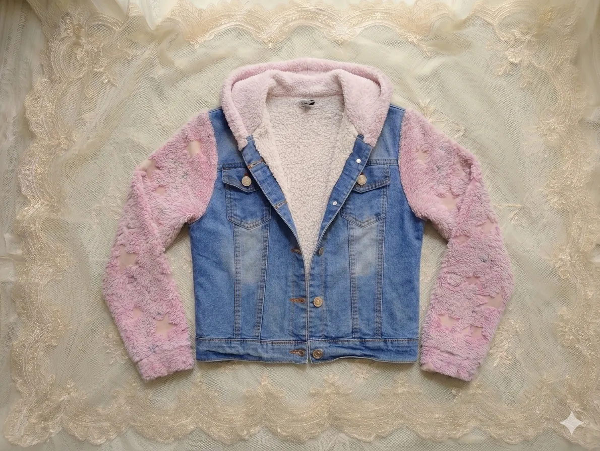Campera de jean Otra · Talle 10 años / 140 cm