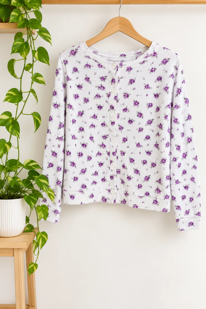 Sweater de cuello redondo Sin marca - imagen 1