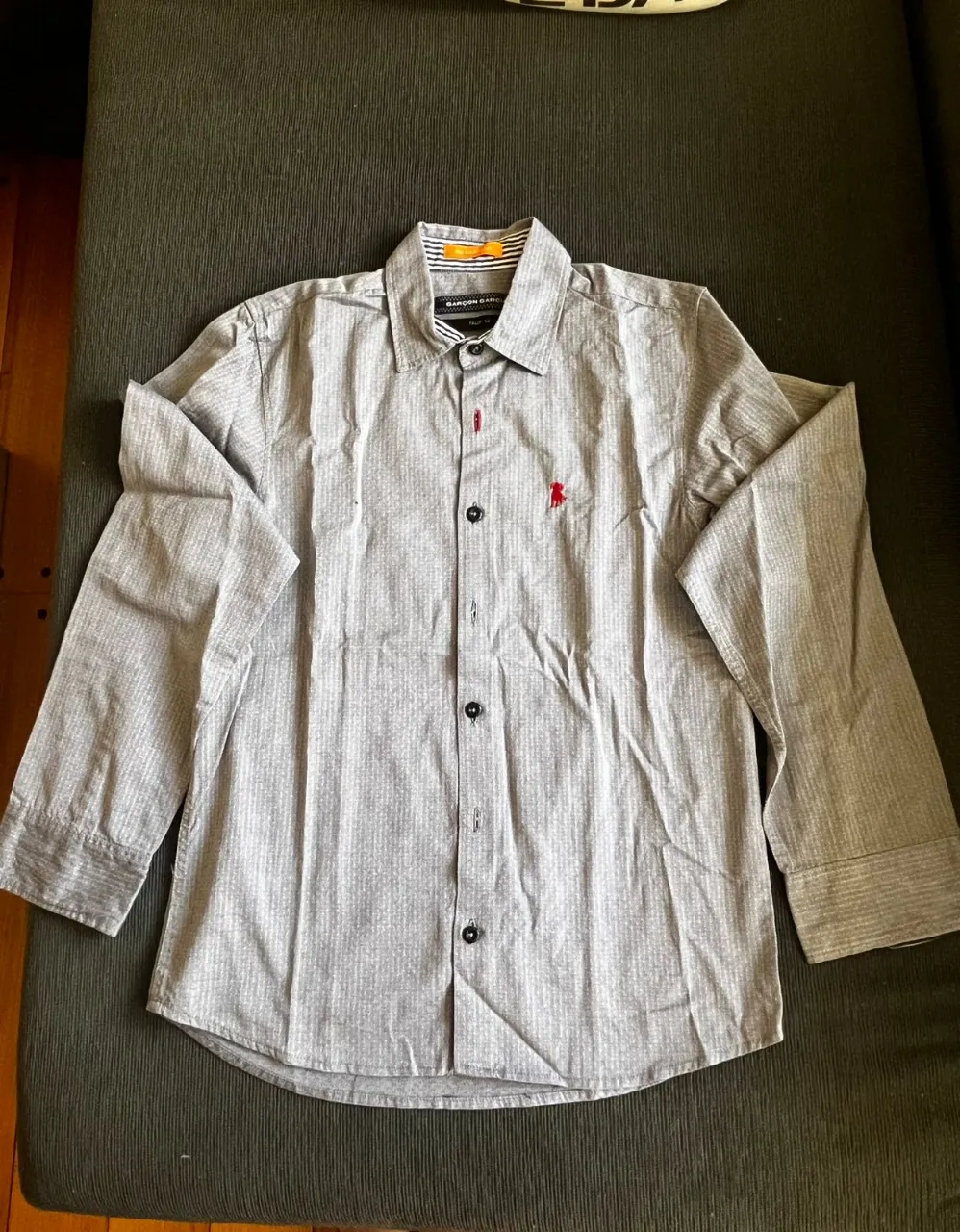 Camisa manga larga Garcon Garcia · Talle 14 años / 164 cm