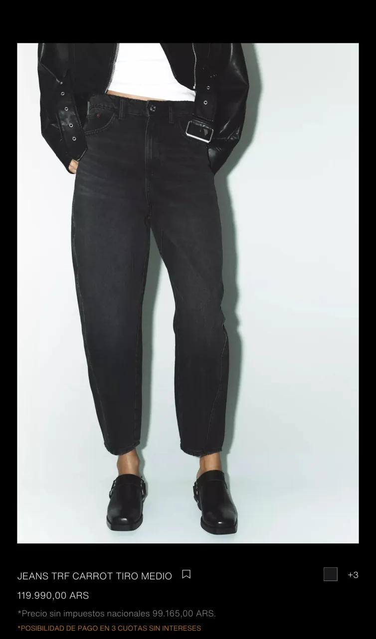 Jean Zara · Talle US 36