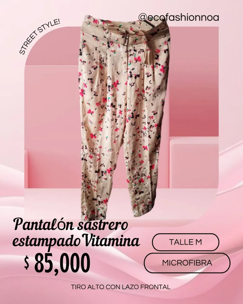 Pantalón Vitamina · Talle M