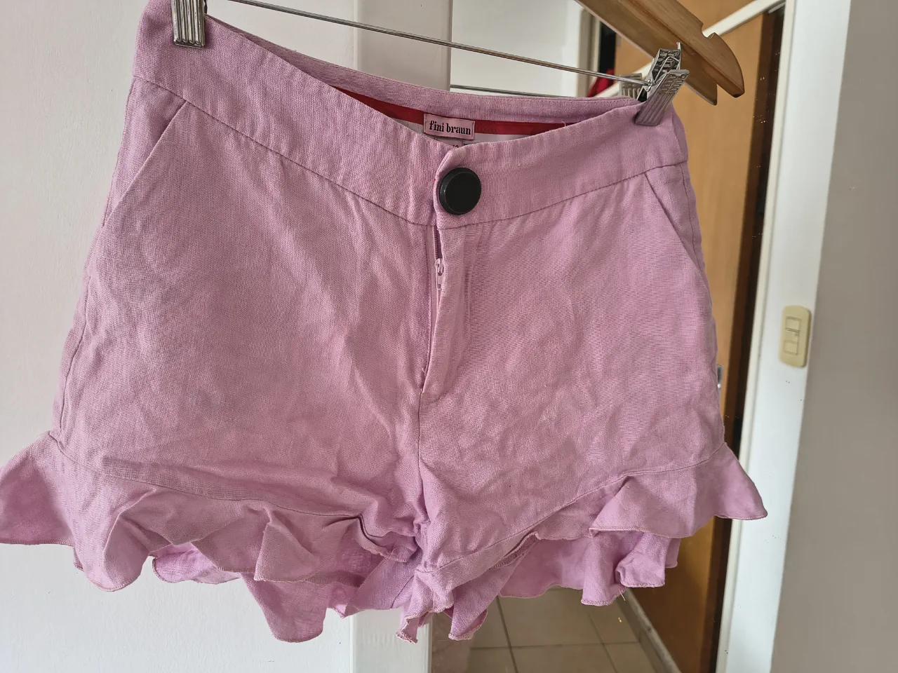Short fini braun · Talle M
