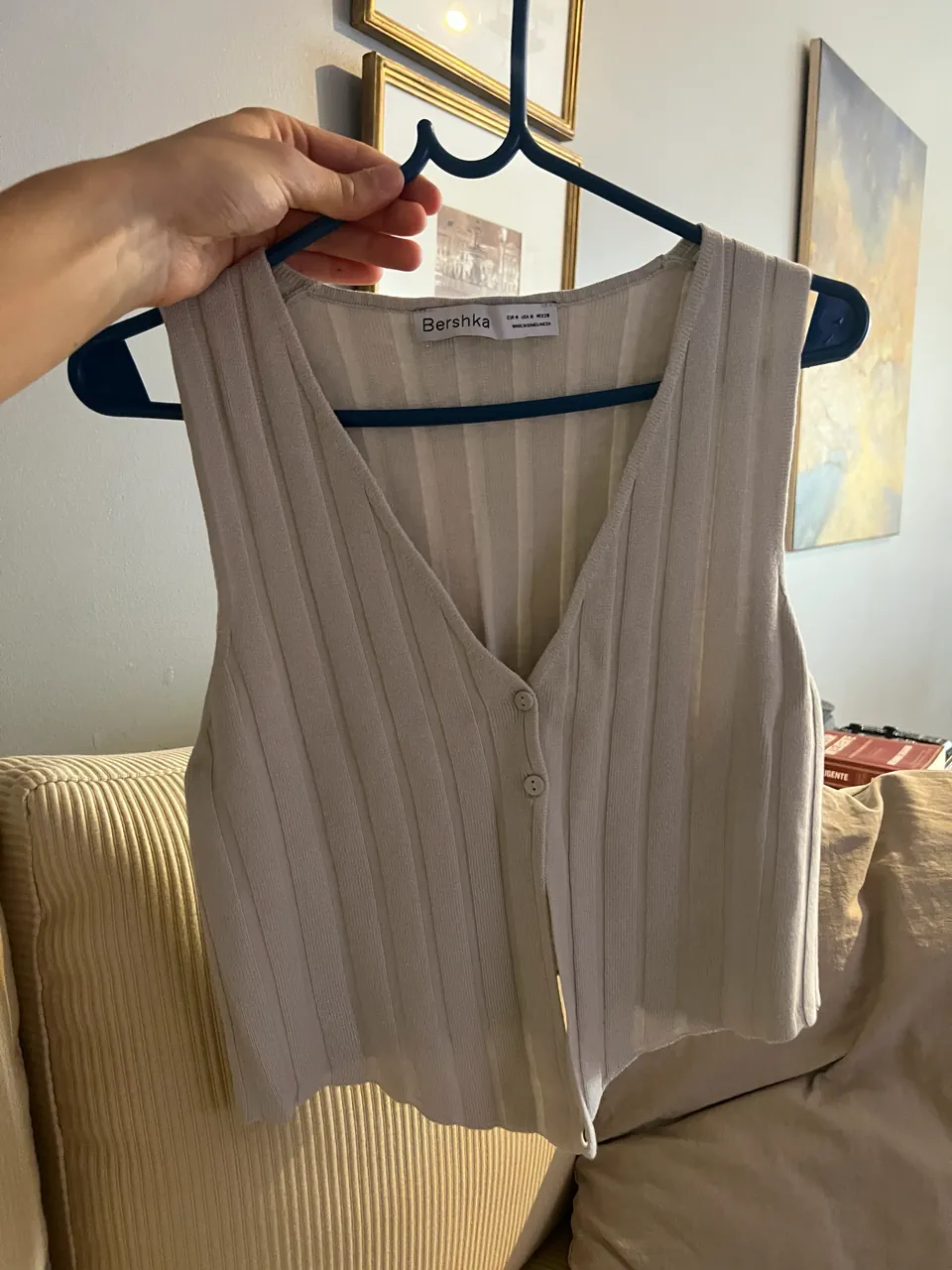 Musculosa Bershka · Talle M