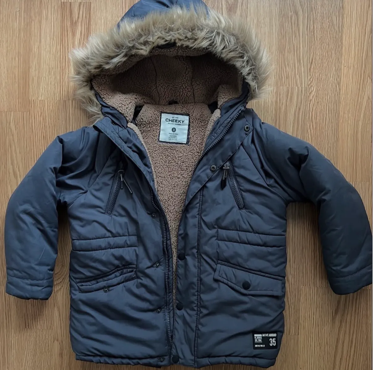 Campera bomber CHEEKY · Talle 8 años / 128 cm