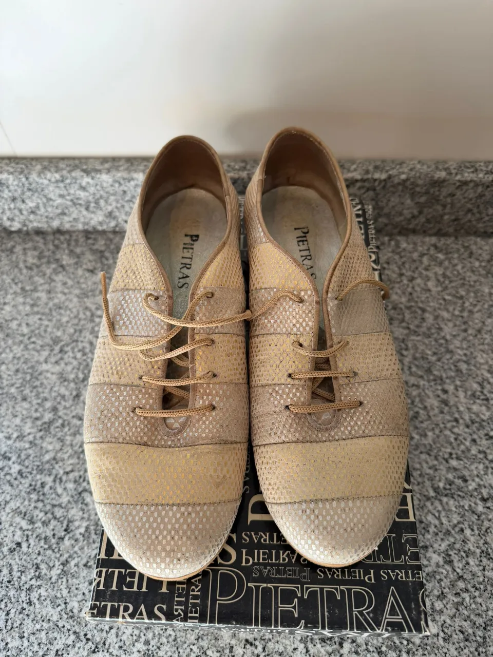 Zapatos Pietras · Talle AR 38
