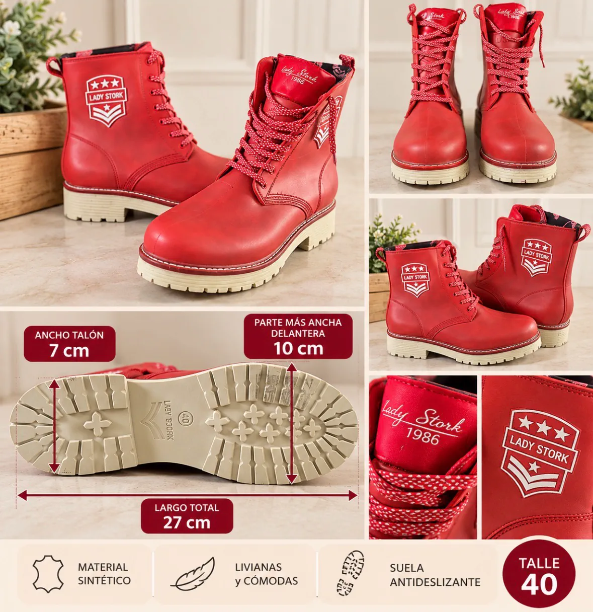Borcegos Lady Stork - imagen 1