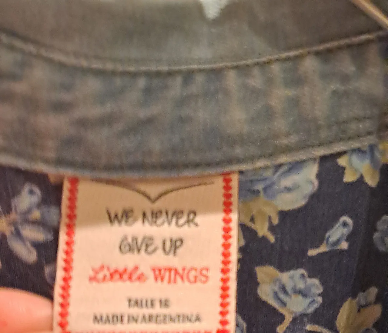 Camisa sin mangas We never give up - imagen 3