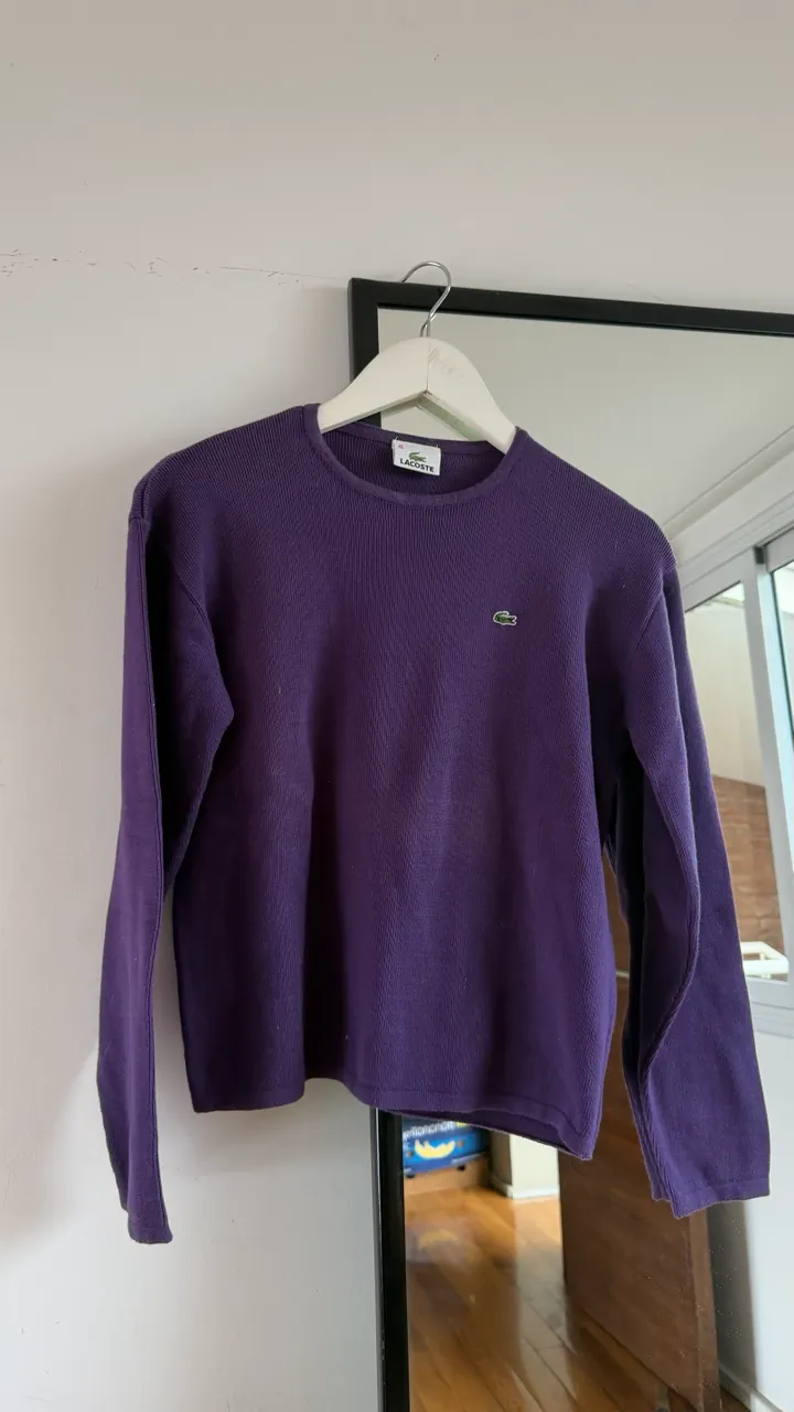 Sweater Lacoste · Talle M