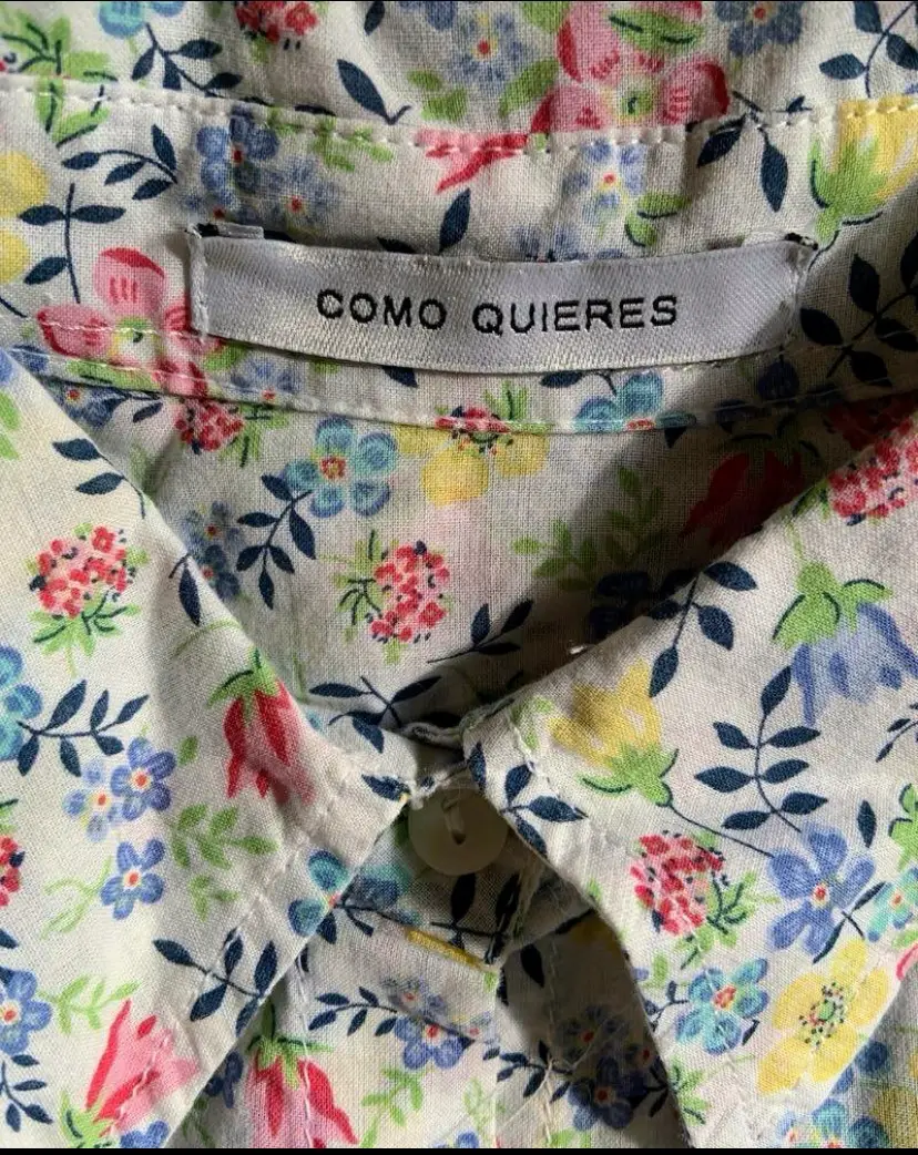 Camisa Como Quieres · Talle S