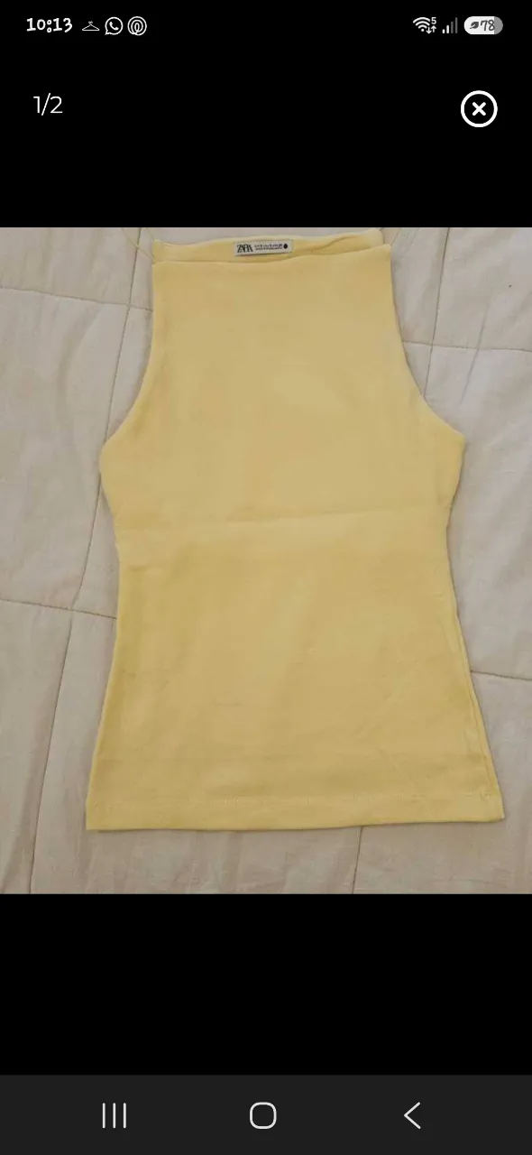 Musculosa Zara - imagen 1