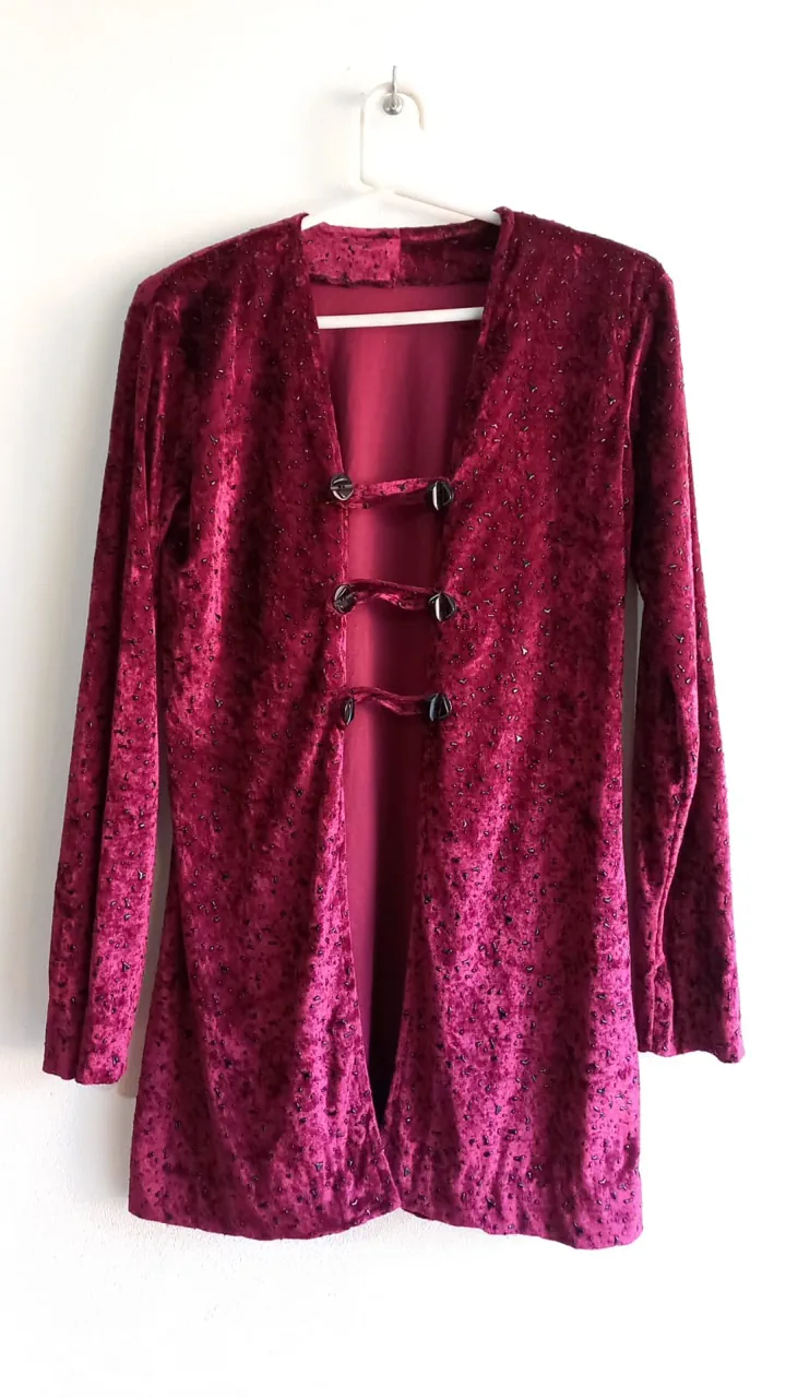 Cardigan Feria vintage · Talle M