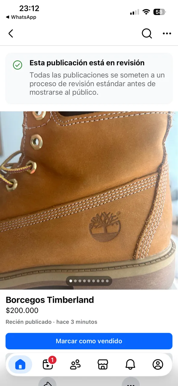 Borcegos Timberland · Talle EU 36