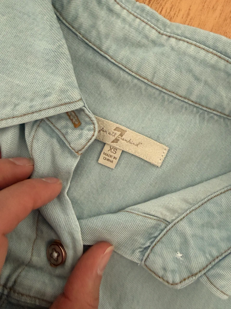 Camisa 7 For All Mankind · Talle S
