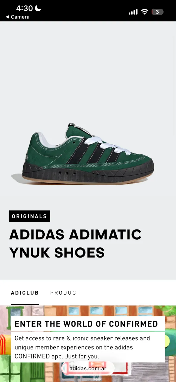 Zapatillas adidas · Talle AR 42