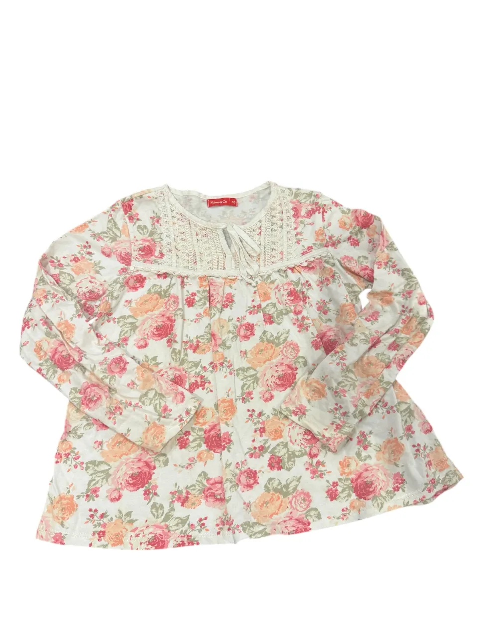 Camisa manga larga Mimo & Co · Talle 10 años / 140 cm