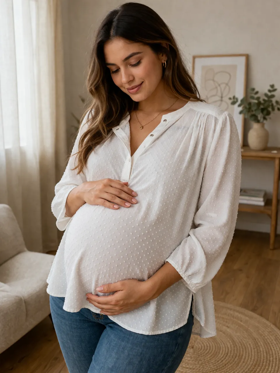 Camisa y blusa premamá Maa · Talle 1