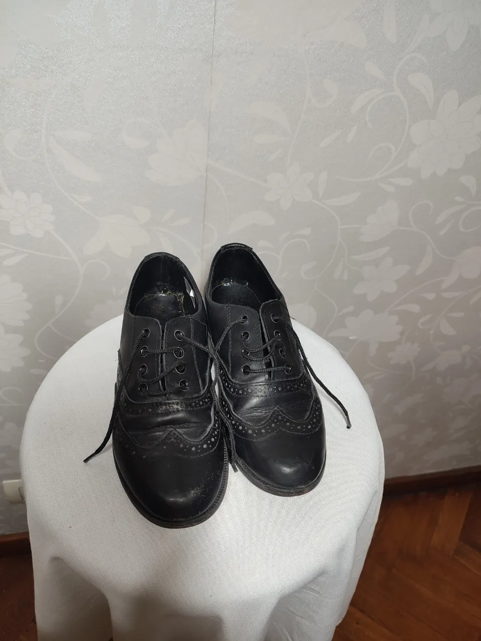 Zapato con cordones Cuero natural · Talle AR 33