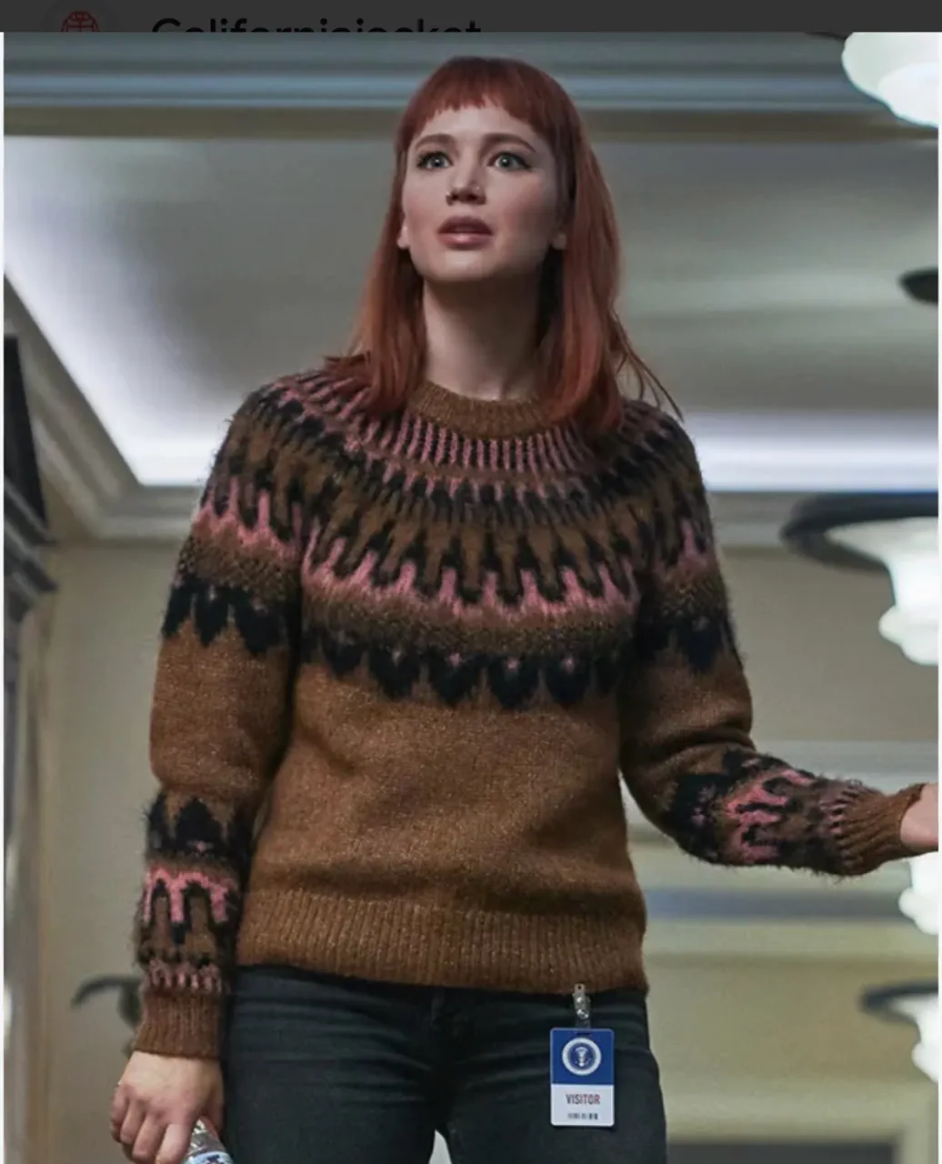 Sweater knox rose · Talle L