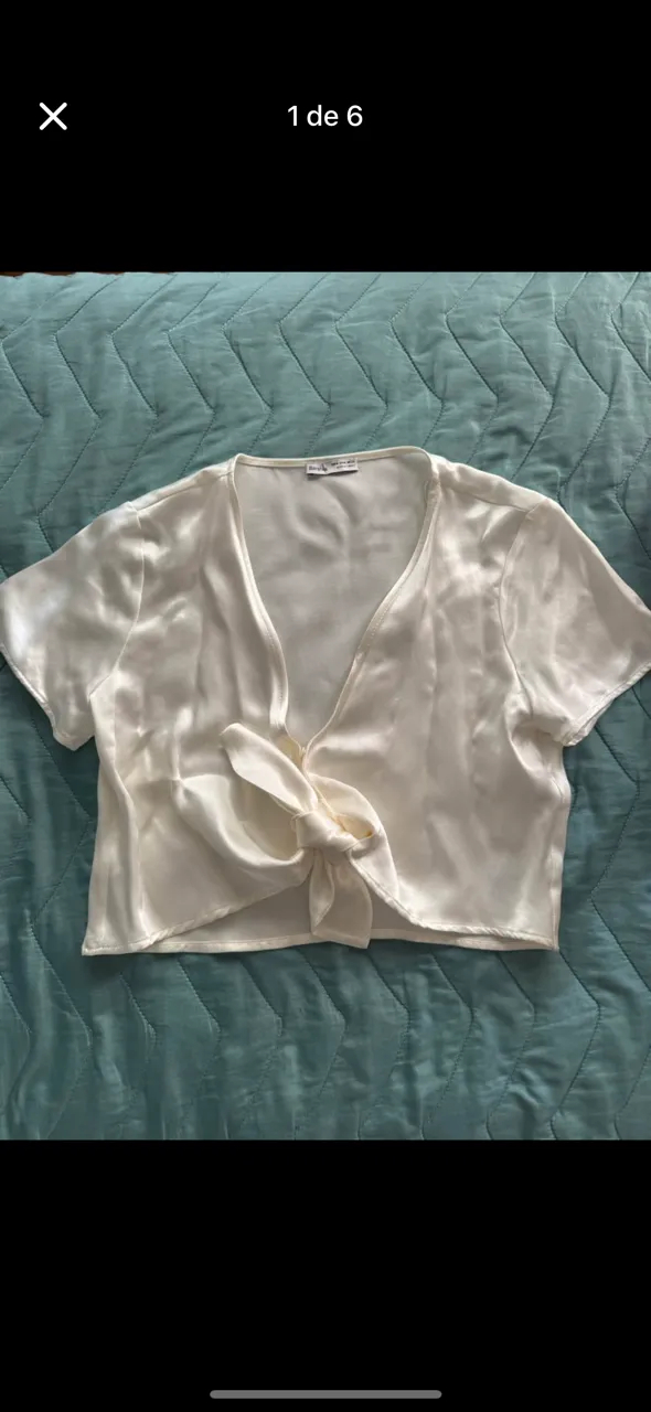 Blusa Bershka · Talle M